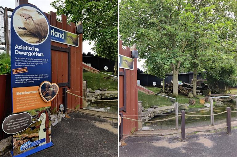 Otterland im SEA LIFE Blankenberge