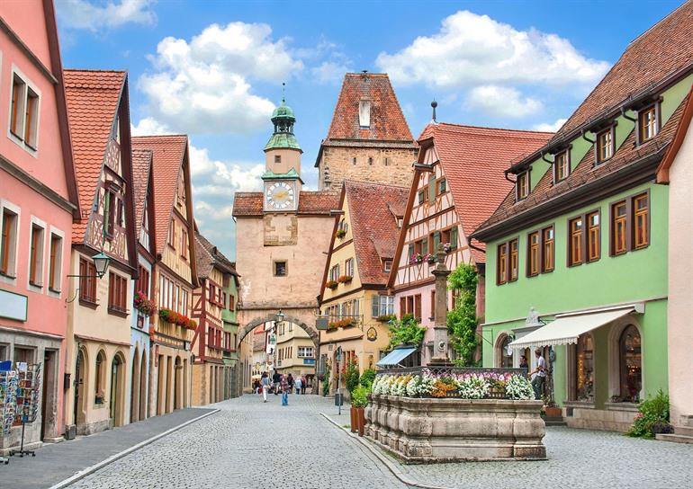 Altstadt von Rothenburg ob der Tauber