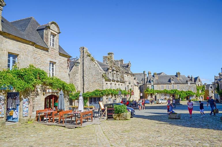 Altstadt von Locronan, Bretagne
