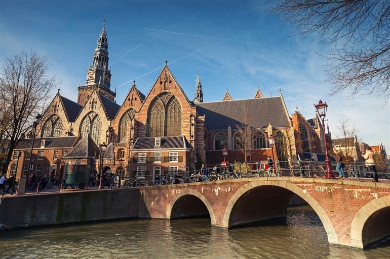 Alte Kirche in Amsterdam