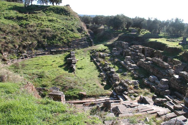 Alte Ruinen in Sparta