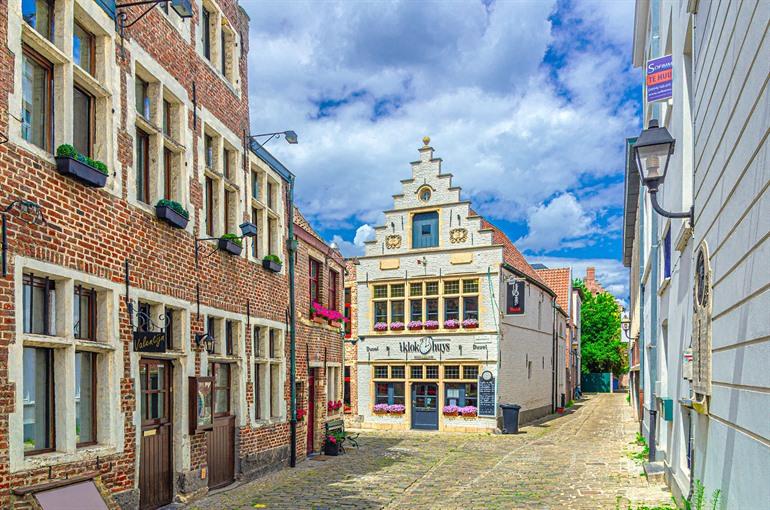 Altstadtviertel Patershol in Gent