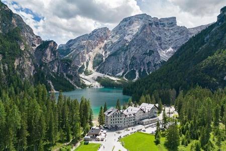 Übernachten mit Blick auf den See