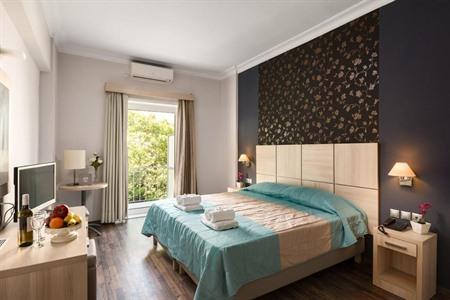 Übernachtung im wunderschönen Arion Hotel im Herzen von Korfu-Stadt