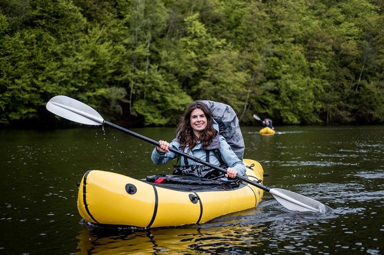 Packrafting in den Ardennen
