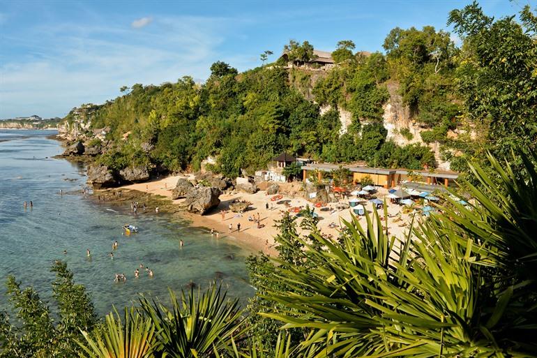 Padang Padang Strand auf Bali, berühmter Drehort aus Eat Pray Love