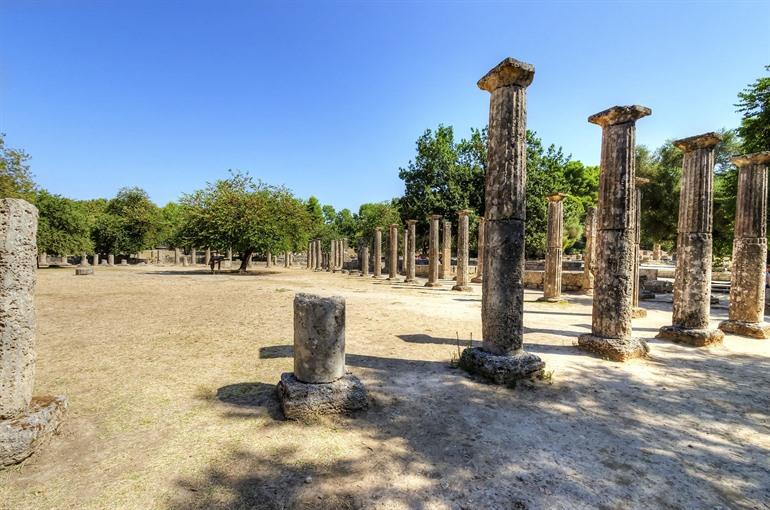 Olympia, Griechenland: Das antike Stadion