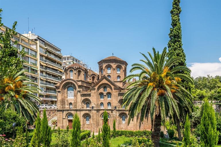 Besuch der Panagia-Kirche in Thessaloniki