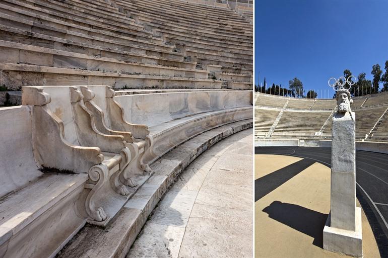 Panathinaiko-Stadion in Athen, Griechenland