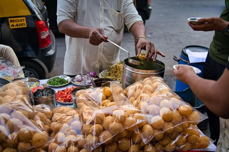 Pani Puri, indische Küche