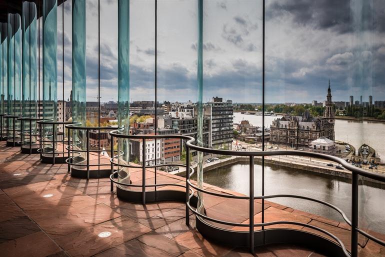 Panorama vom MAS in Antwerpen