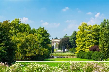 Den Parco Sempione in Mailand besuchen? Entfliehen Sie dem Trubel der Stadt im schönsten Stadtpark