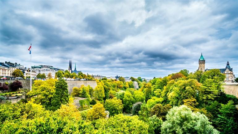 Parc de la Pétrusse in Luxemburg-Stadt