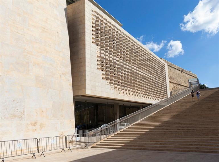 Parlamentsgebäude von Malta in Valletta
