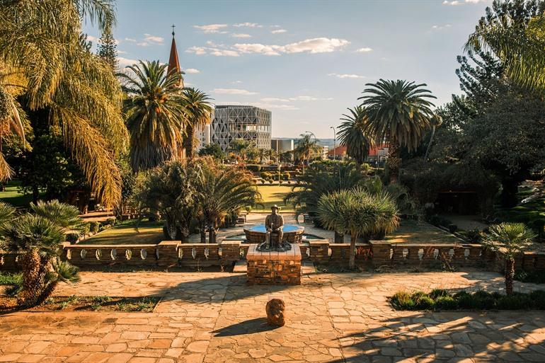 Parlamentsgärten des Tintenpalasts, Windhoek