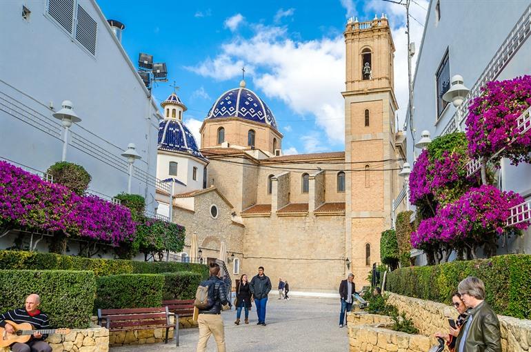 Besuchen Sie die Parroquia de Nuestra Señora del Consuelo in Altea