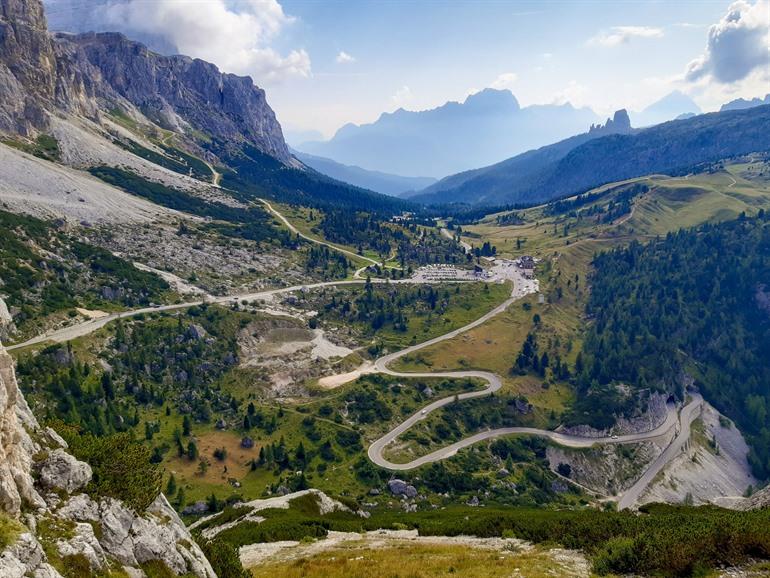 Falzarego-Pass, Dolomiten