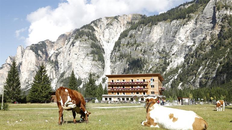 Pederü Berggasthaus, Dolomiten