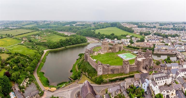 Pembroke Castle, Wales