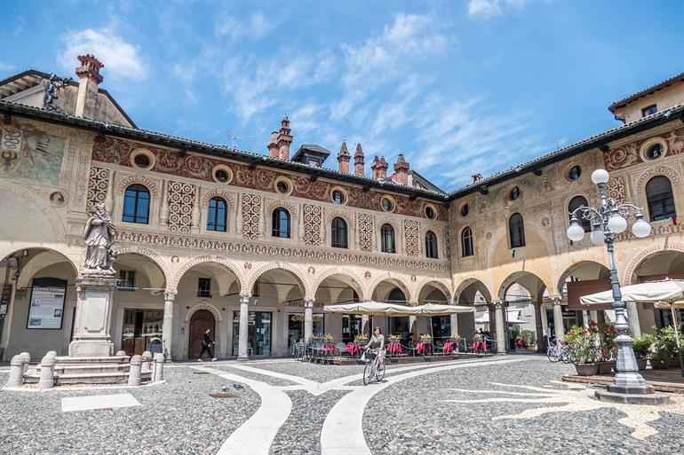 Piazza Ducale in Vigevano, Lombardei