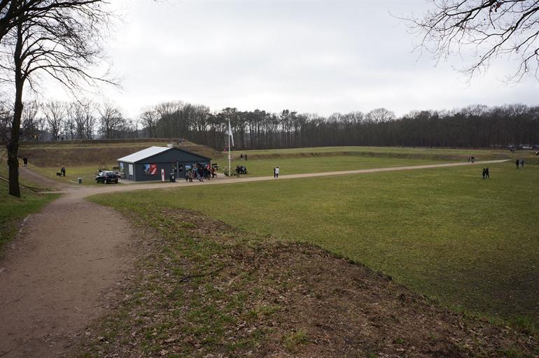 Picknick am Fort de Roovere in Bergen-op-Zoom