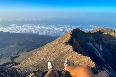 Wanderung zur Pico do Fogo-Vulkantopfwand, höchster Berg Kap Verde