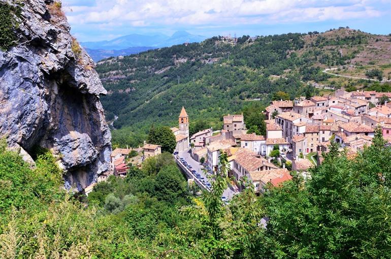 Pietracamela, Abruzzen, Italien