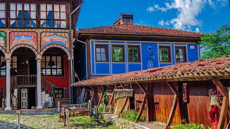 Charmante Herrenhäuser in Koprivshtitsa besichtigen, Bulgarien