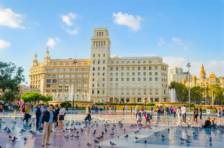 Plaça de Catalunya / Katalanischer Platz
