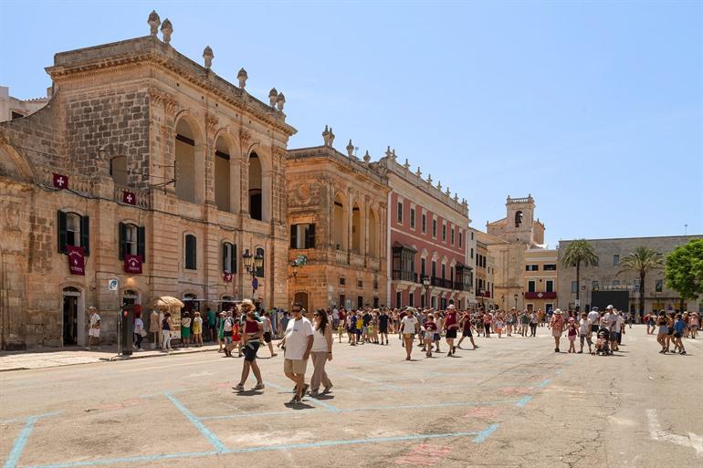 Plaça des Born, Ciutadella auf Menorca