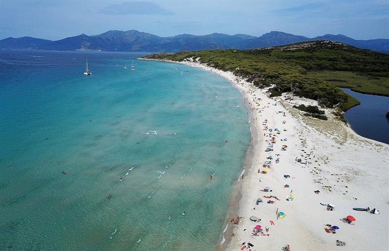 Strand Saleccia auf Korsika