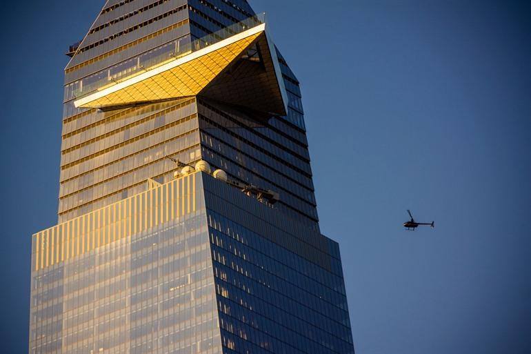 Plattform des Edge Observation Decks, New York