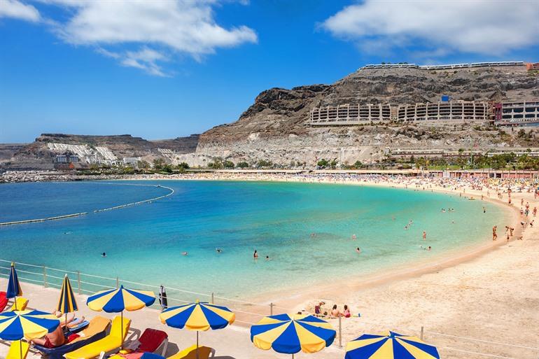 Die Playa de Amadores in Puerto Rico auf Gran Canaria besuchen