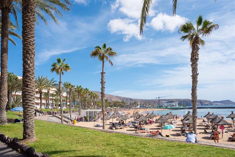 Playa de las Vistas auf Teneriffa