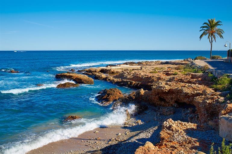 Playa Las Rotas, Dénia