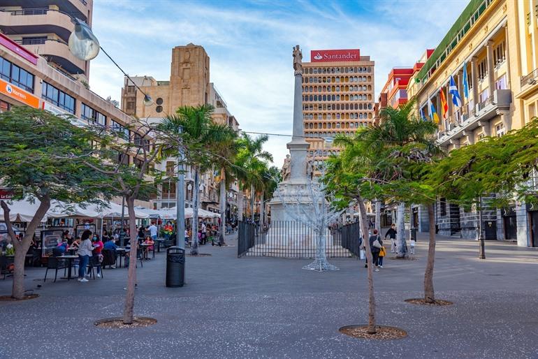 Plaza de la Candelaria mit dem Denkmal Triunfo de la Candelaria