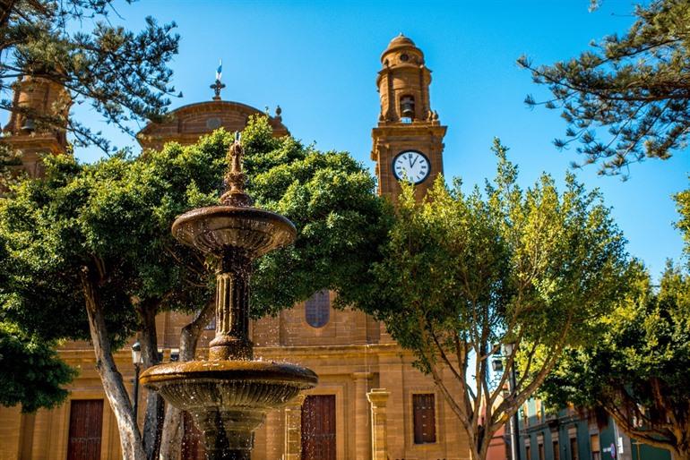 Plaza de Santiago in Gáldar