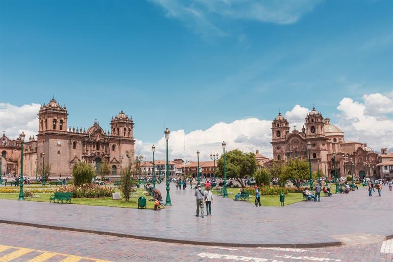 Plaza Mayor im Herzen von Cuzco