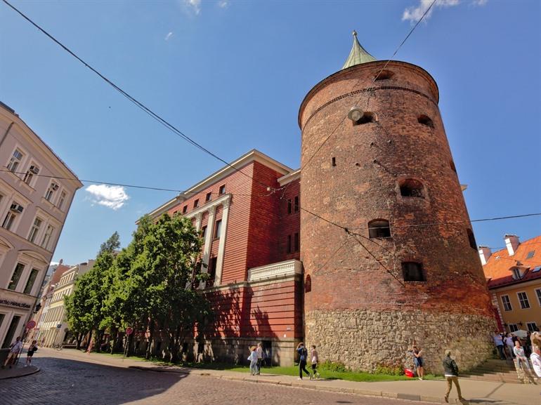 Puder-Turm in Riga, Lettland