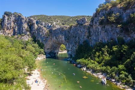 Pont d'Arc in Ardèche, Frankreich