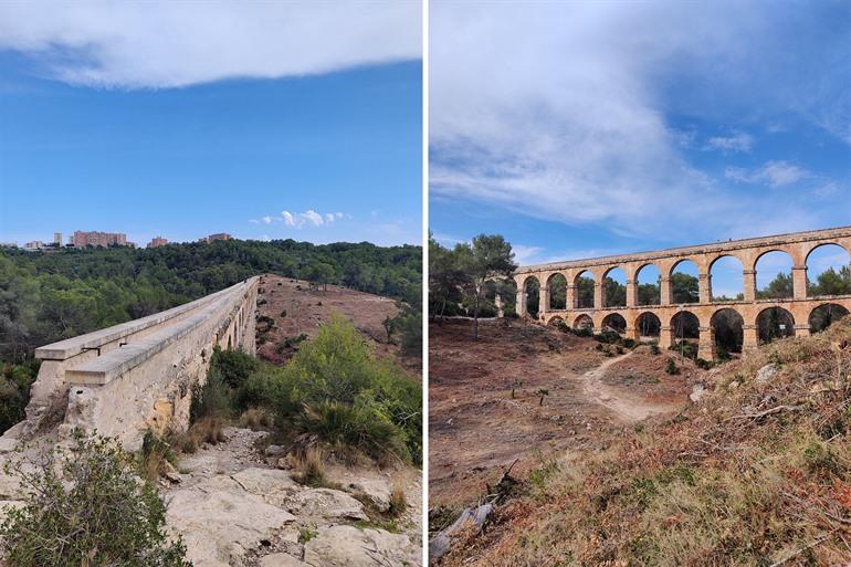 Teufelsbrücke in Tarragona, Katalonien