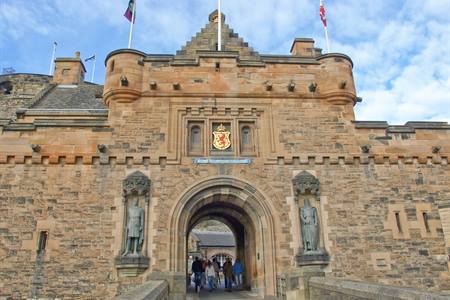 Torhaus, Edinburgh Castle in Schottland