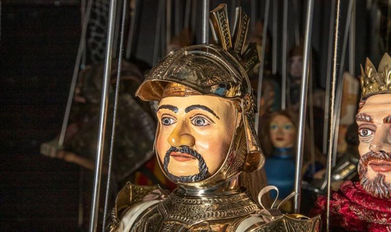 Puppentheater von Syrakus, Sizilien