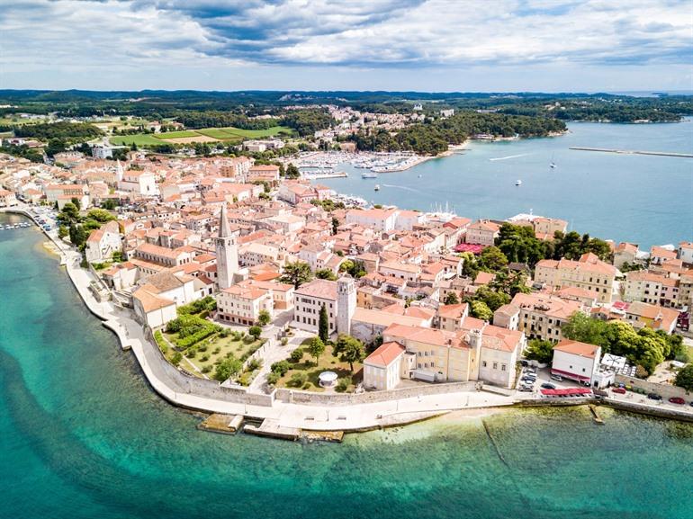 Poreč in Istrien