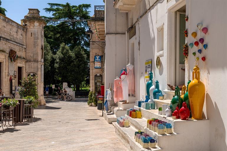 Porta Napoli und Piazza Vitorio Emanuele, Locorotondo