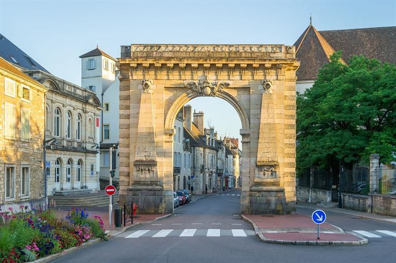 Porte Saint-Nicolas in Beaune, Burgund