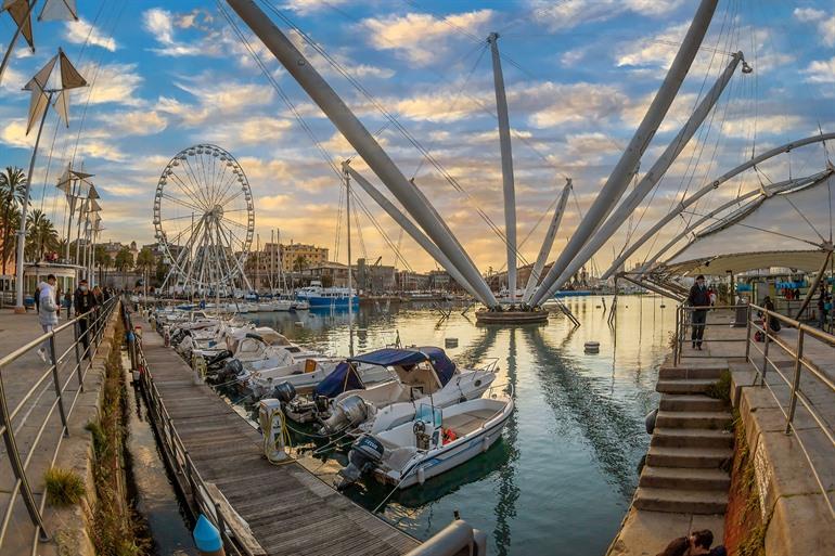 Porto Antico, Genua in Italien