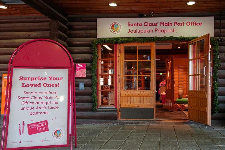 Postamt Santa Claus in Rovaniemi, Finnland