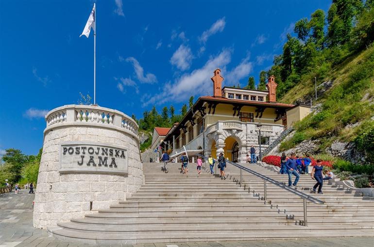 Postojna-Höhlen in Slowenien