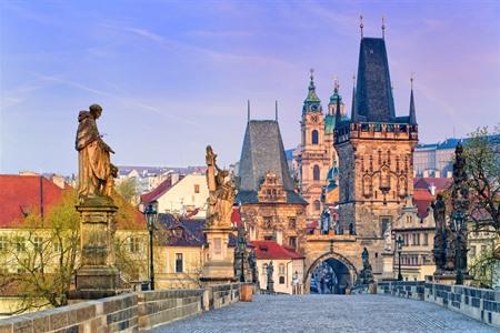 Prag vom Karlsbrücke aus